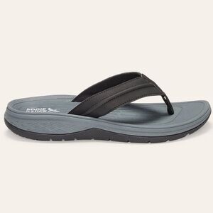 Mens Break Point 2 Flip Flops Black Sandals Comfortable Walking Summer Sz 11 NWT